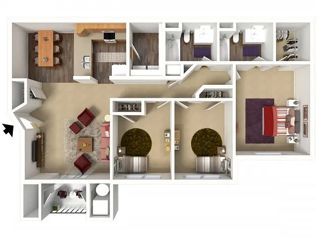 Floor plan Livingston
