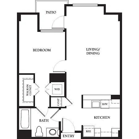 Floor plan Mission