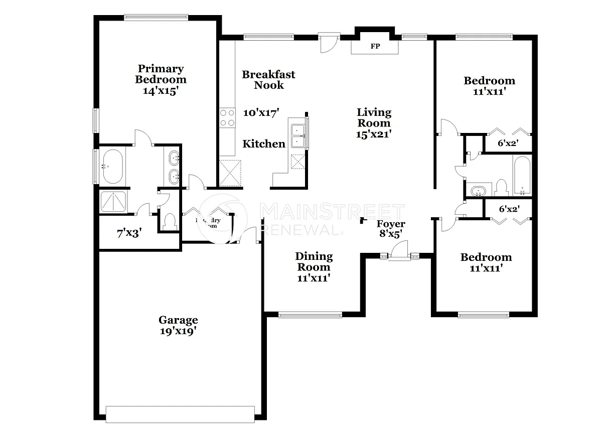 Floor Plan - 206 Eagles Crest Ct