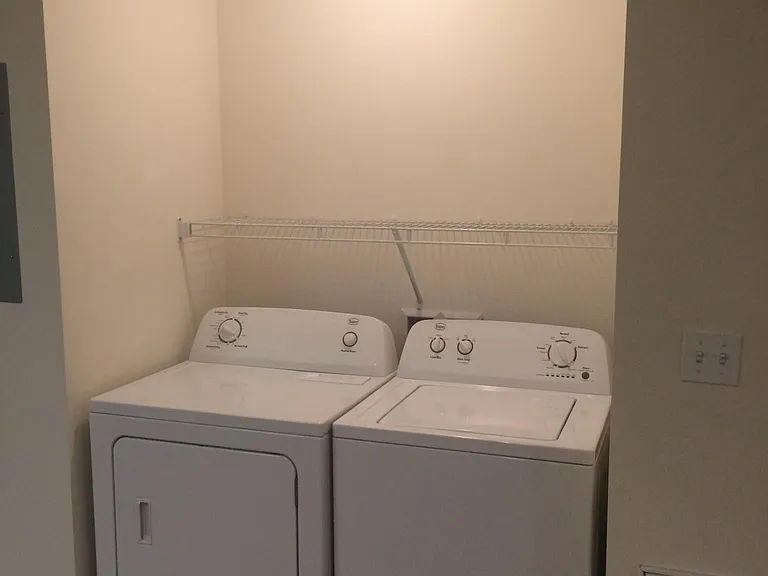 Washer/Dryer inside apartment