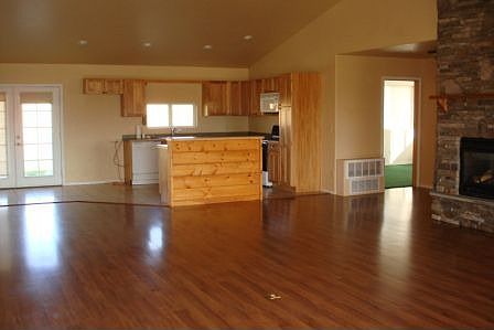 View of Living Room & Kitchen