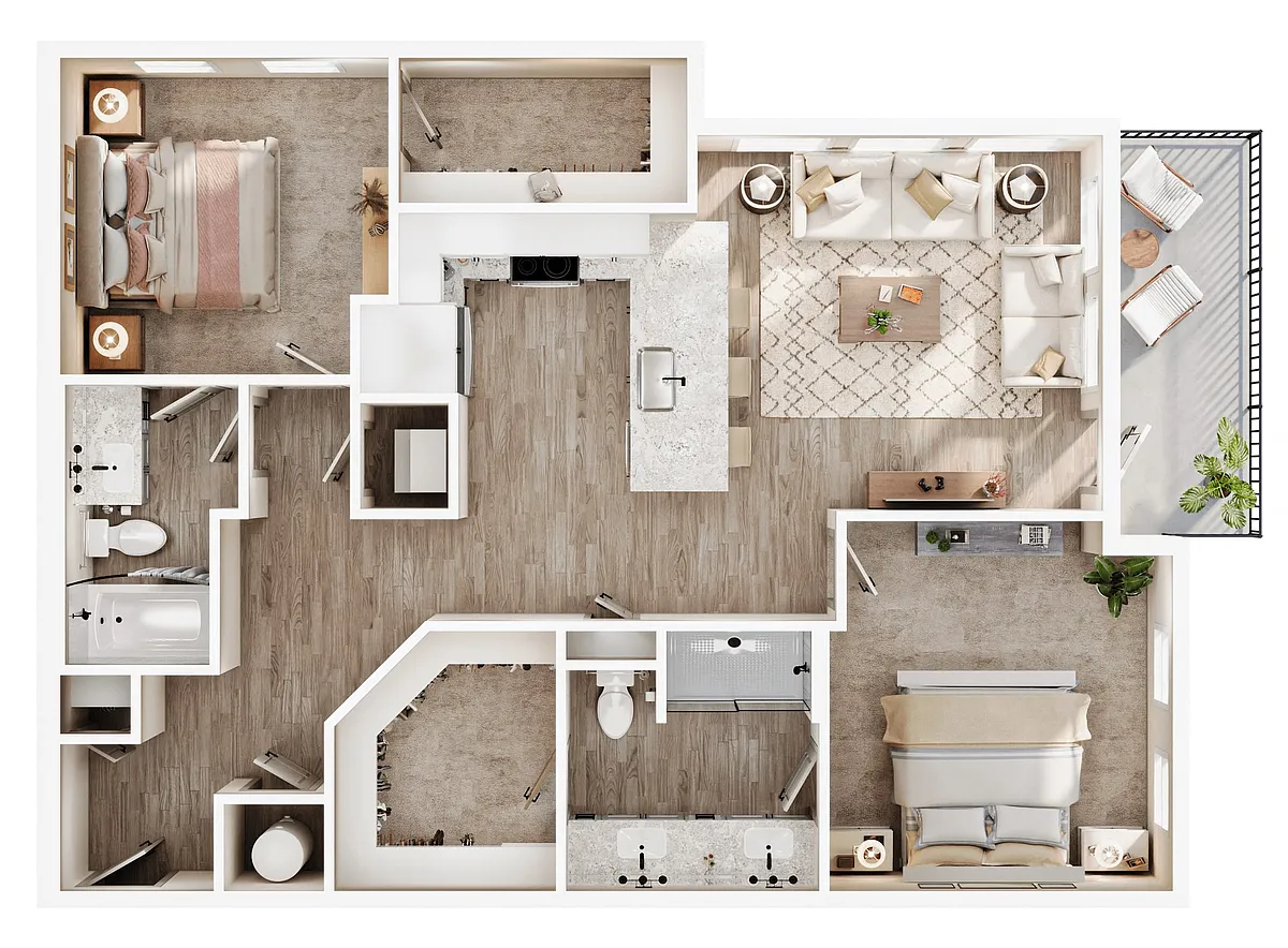 Floor plan B2