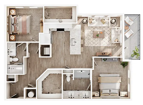 Floor plan B2