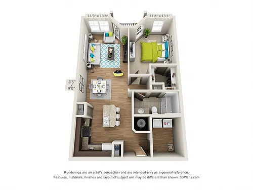 Floor plan Benjamin