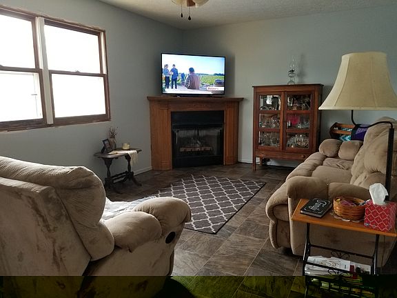 Updated family room. 