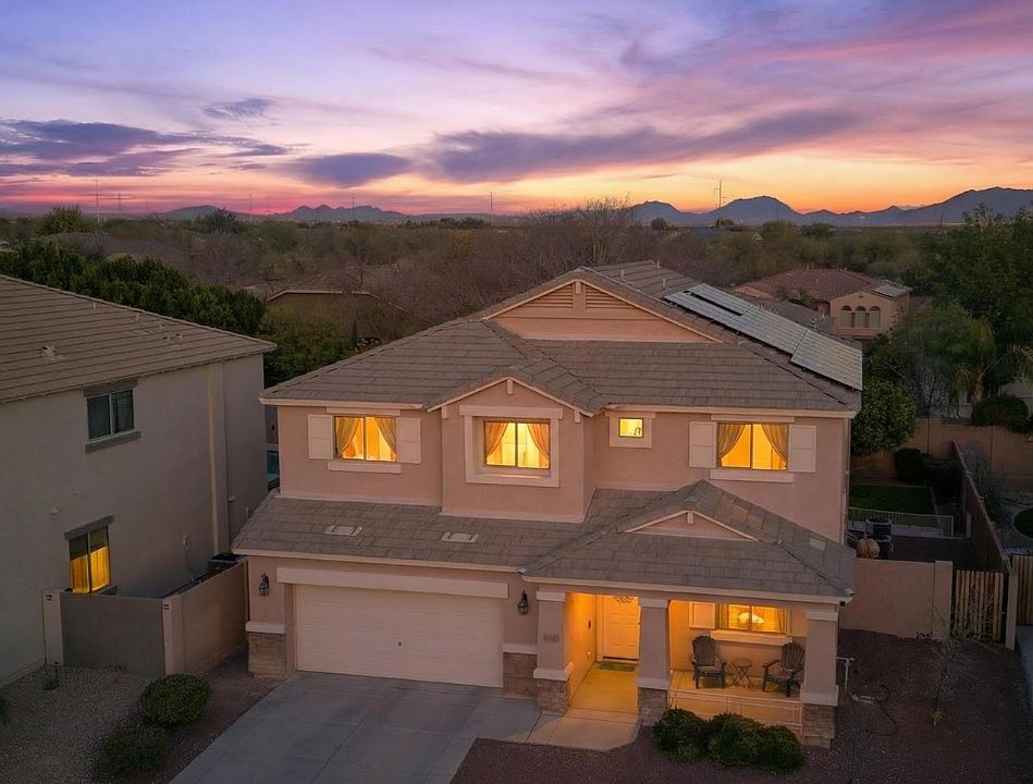 Front at dusk