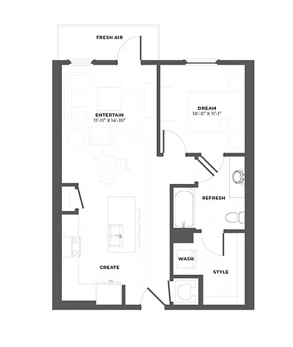 Floor plan A2