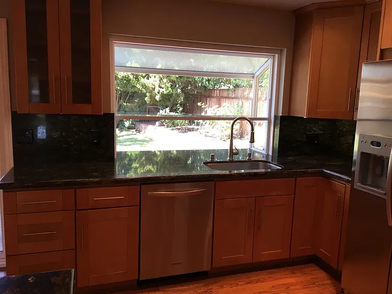 Kitchen with a view.