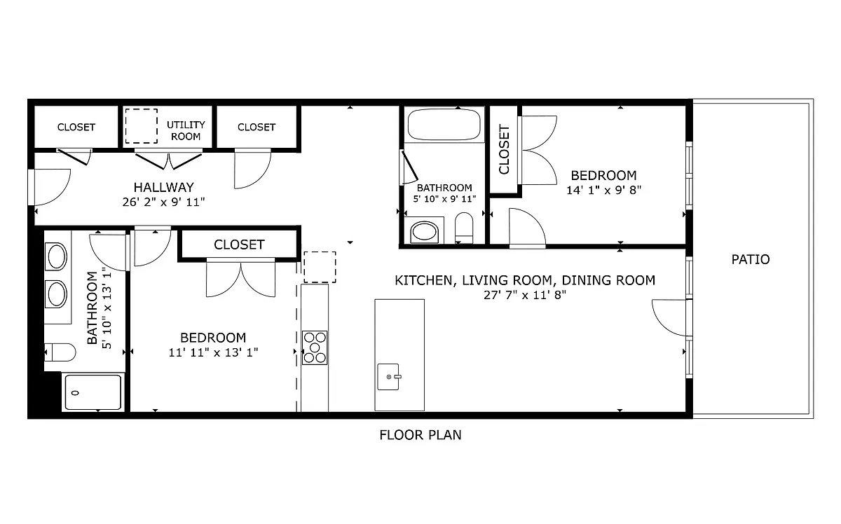 Floor plan 208-408