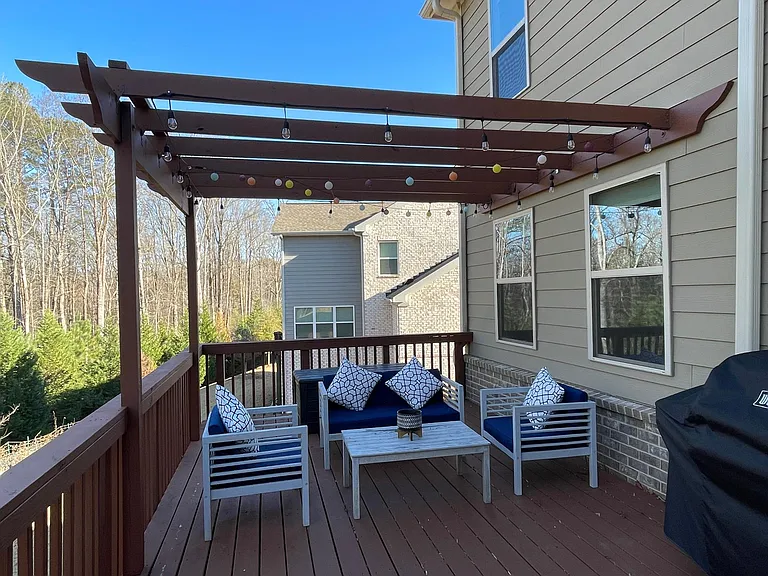 custom extended patio