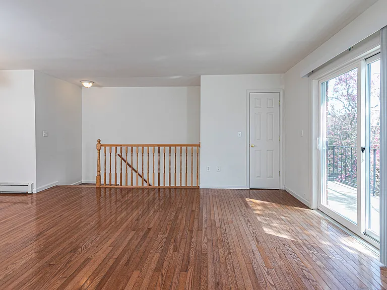 Ample living space with private patio