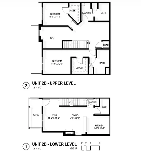 Floor plan 2B