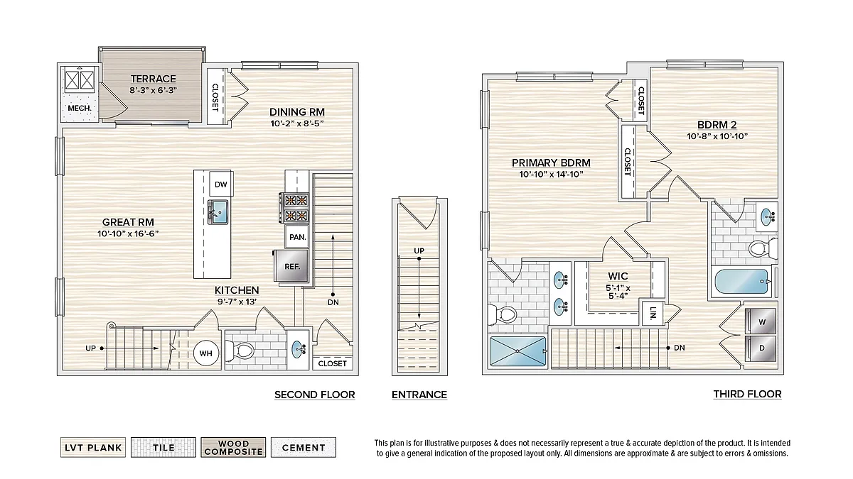 Floor plan The Camden (FDG-C1)