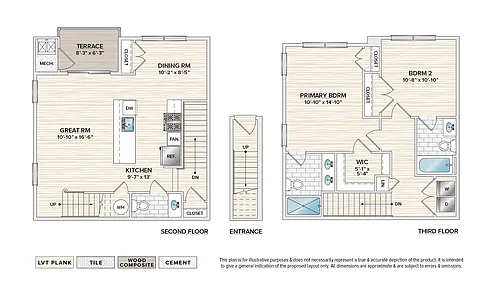 Floor plan The Camden (FDG-C1)