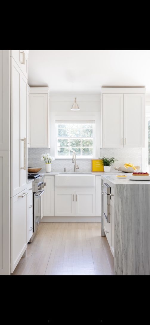 Open Kitchen With Stainless Steel Appliances