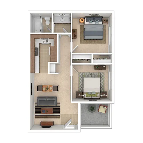 Floor plan 2X1