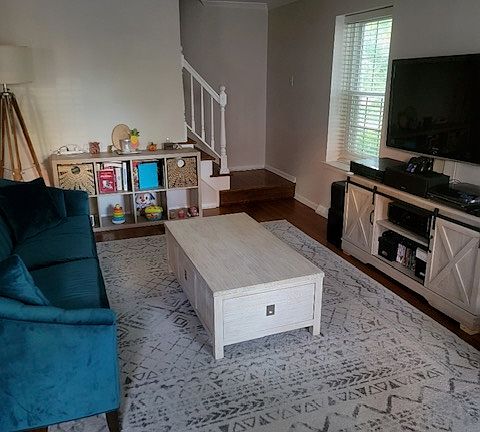 Living Room facing stairs