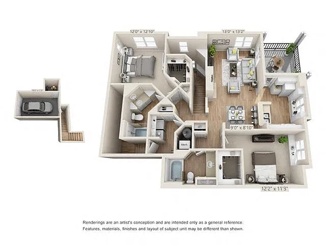 Floor plan Red Canyon - Echo Canyon