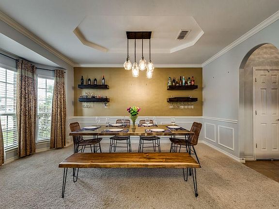 Accent walls will be repainted.