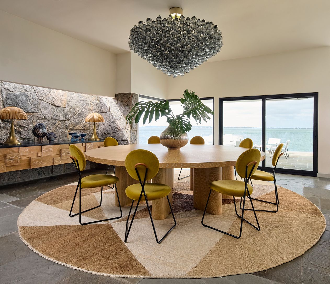  Dining overlooking the Bay with Deck