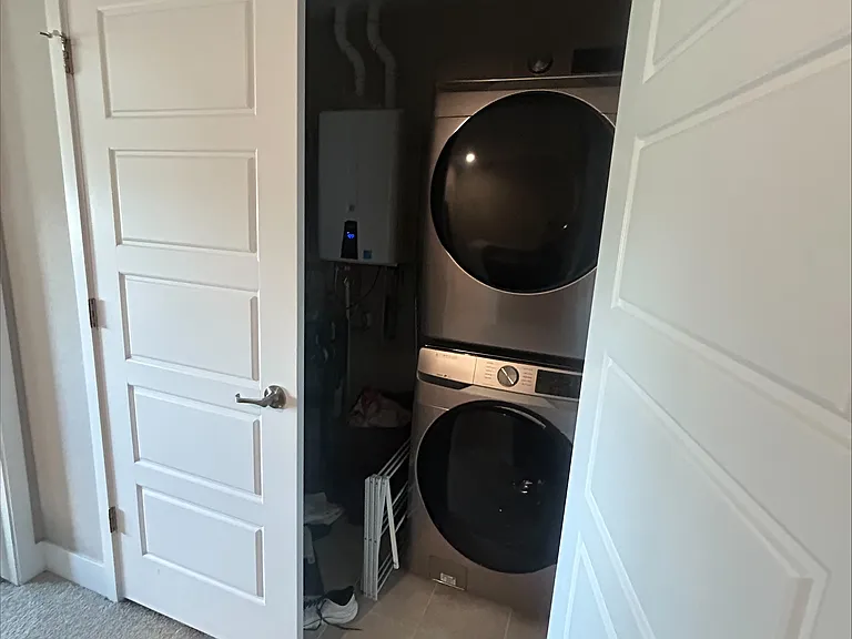 Washer and Dryer with storage