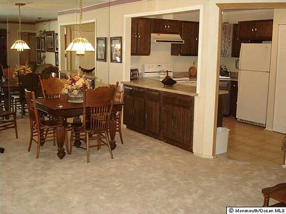 Looking from Living Room to Dining Room & Kitchen