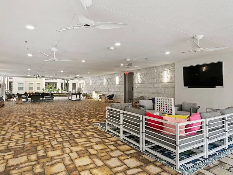 Relax and unwind in styleour outdoor lounge - "The Cave" is your new favorite spot