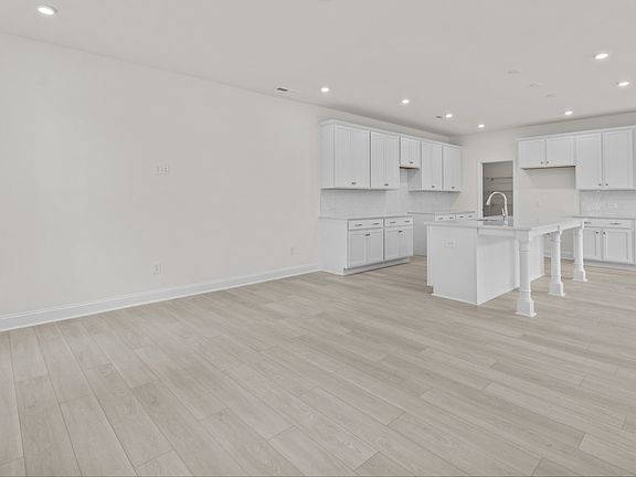 The Adaline Plan by DRB Homes in Greenway Overlook in Charlotte NC - Living Space kitchen