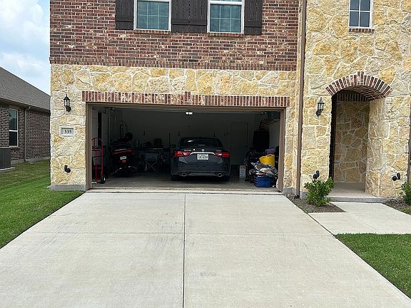 Open garage
