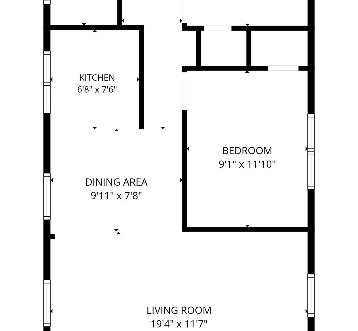 2 bed, 1.0 bath, 800 sqft, $2,000 — Photo 4