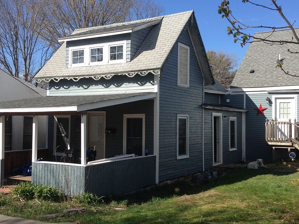 Porch and off street parking