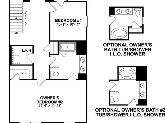 Catawba Second Floor Options