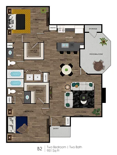 Floor plan B2