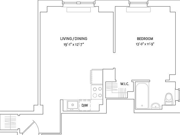 2nd image of 212 W 91st St APT 1027