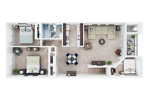 Floor plan 3 Bedroom