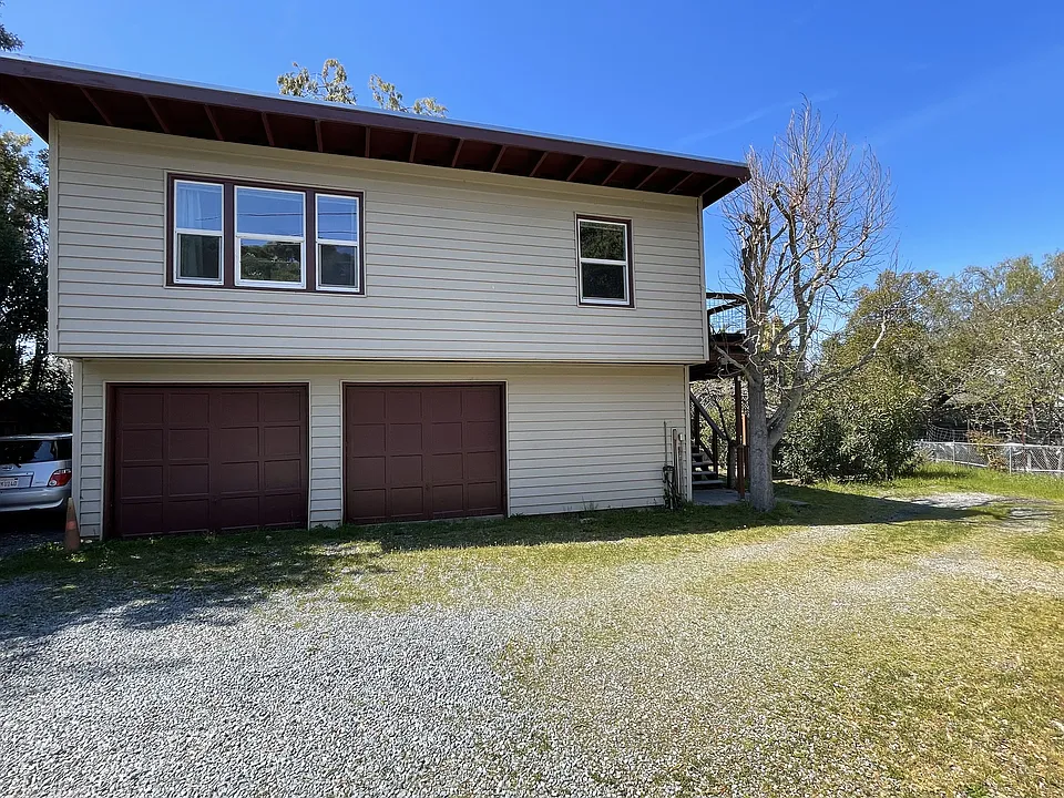 Unit located above garage. Parking available in space to the right of the unit.