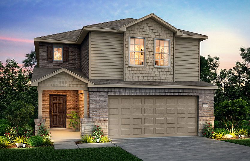 The Springfield, a 2-story new construction home showing Home Exterior Y