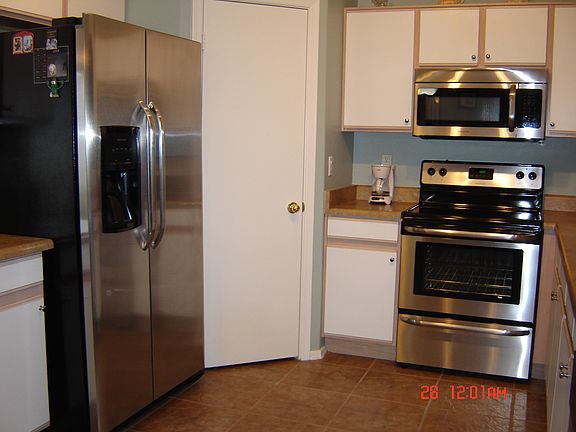 new stainless appliances