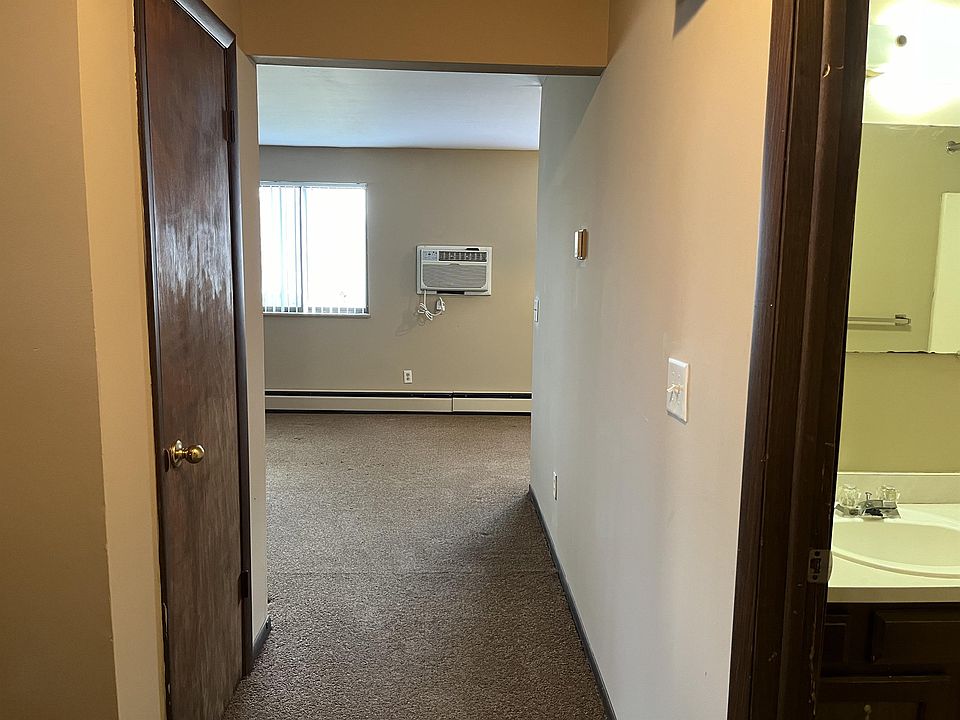 Bottom of the stairs looking into the living room
