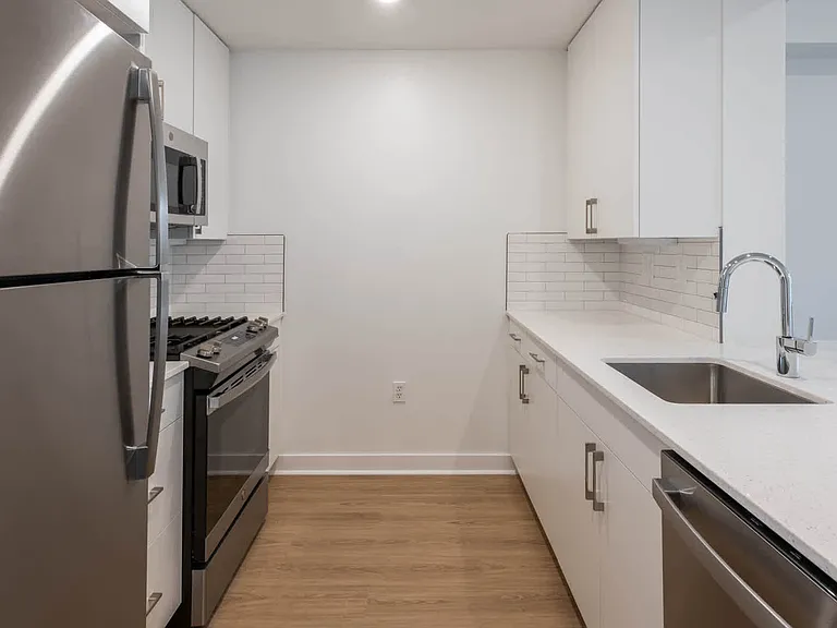 Kitchen with Stainless Steel Appliances