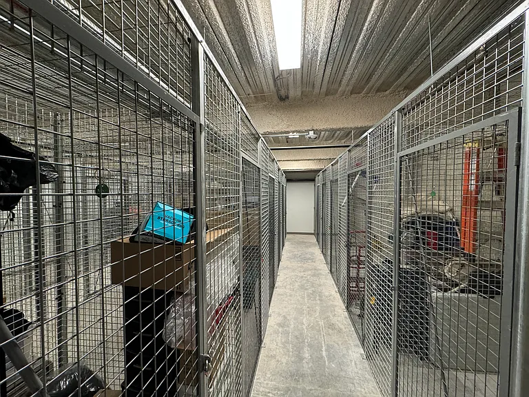 Optional resident storage in the basement