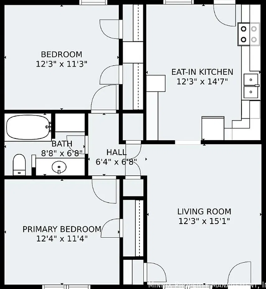 2-Bedroom Apartment for Rent in Central Lubbock | 5710 Brownfield Dr. #D | Pet Friendly — Photo 3