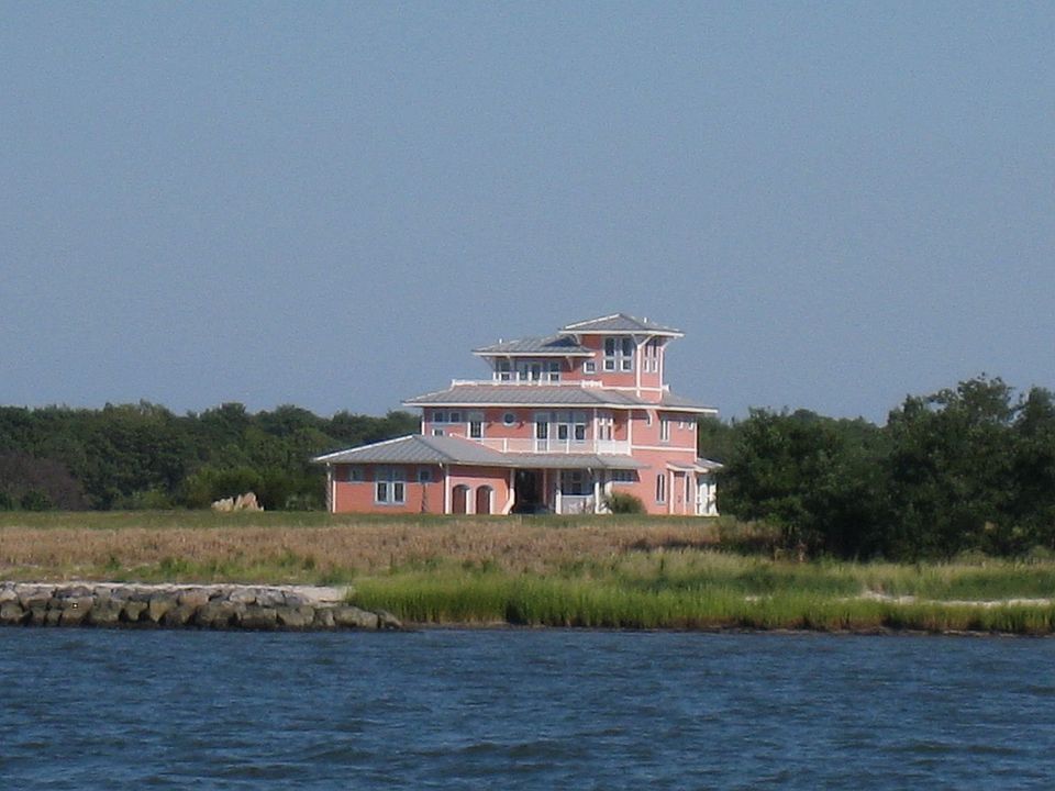 View of lot from the bay 