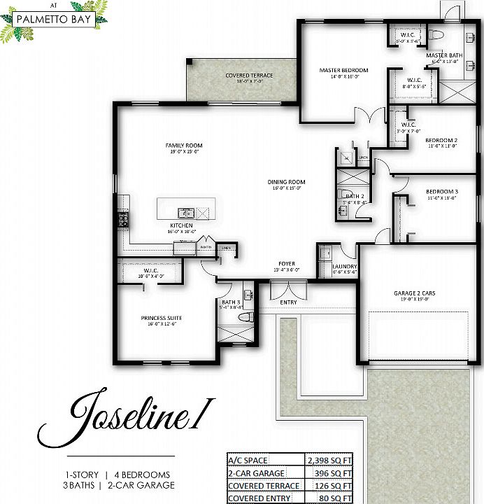 Joseline I Floorplan