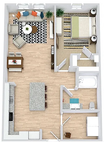 Floor plan Douglas