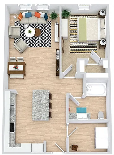Floor plan Douglas
