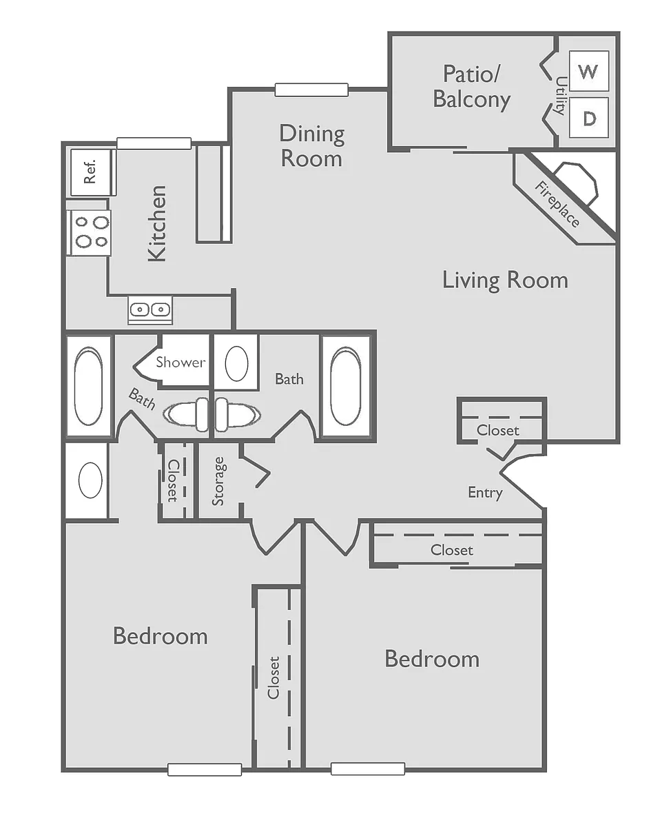 Floor plan Blake