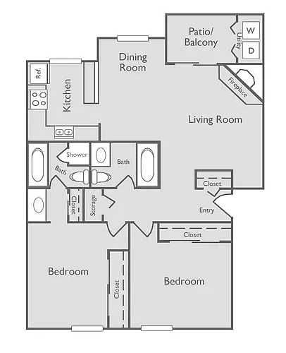Floor plan Blake