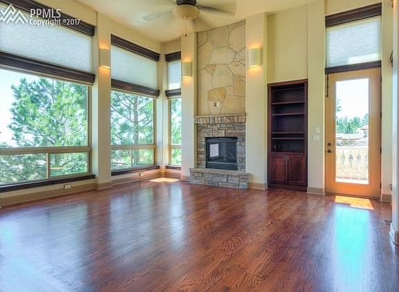 Living room area in great room