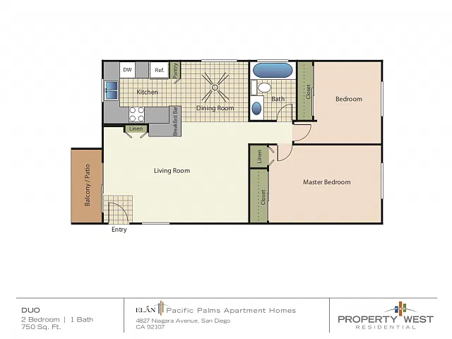 Floor plan Duo